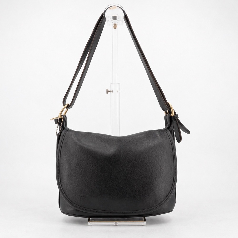 Vintage Coach Fletcher Bag | 4150 Leather Crossbody | 90s Shoulder Purse